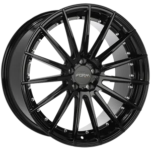 720 Form – RF3-V – Black – 20″x10.5″ 35mm – All weather Wheels – FF112002